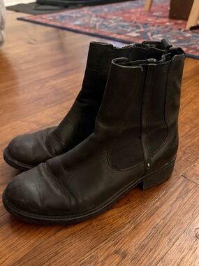 Clarks Orinoco club Black leather Boots